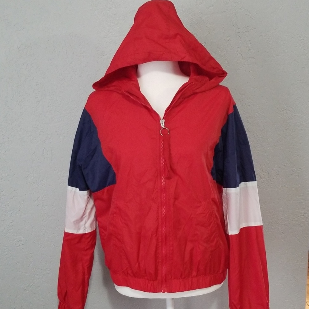 Pink Rose Windbreaker